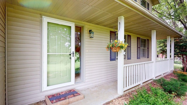 5121 Cameron Dr NW, Cascade Twp, MN 55901 - property entrance featuring covered porch