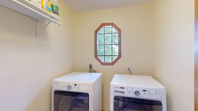 5121 Cameron Dr NW, Cascade Twp, MN 55901 - laundry room featuring washing machine and clothes dryer