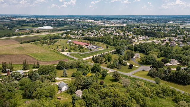 5121 Cameron Dr NW, Cascade Twp, MN 55901 - aerial view of property and surrounding area with a tree filled landscape