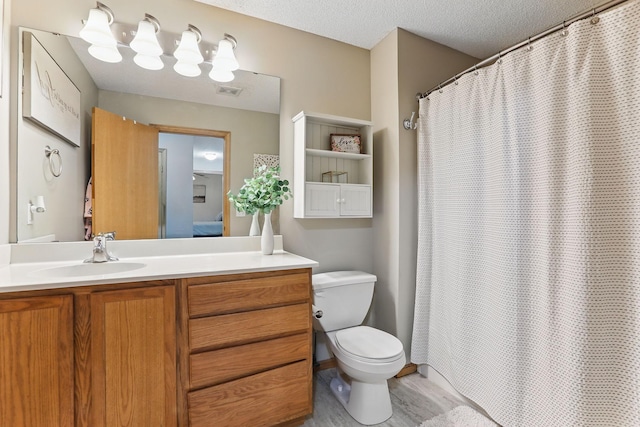 11219 16th St NE, Saint Michael, MN 55376 - full bathroom with toilet, vanity, wood finished floors, and curtained shower