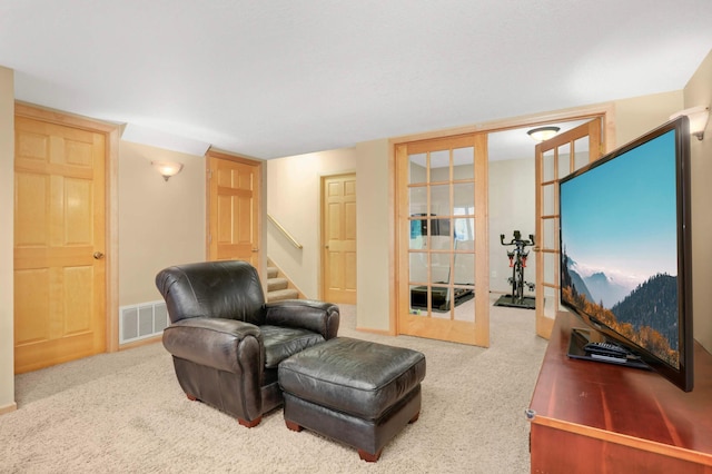 6242 Cavendish Pl, Eden Prairie, MN 55346 - carpeted living room with stairs