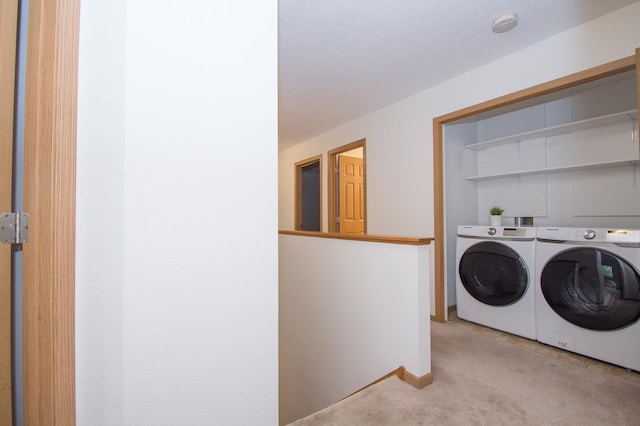412 Cedar Pl, Maple Lake, MN 55358 - washroom with independent washer and dryer and carpet flooring