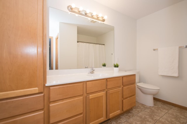 412 Cedar Pl, Maple Lake, MN 55358 - full bathroom featuring vanity and toilet