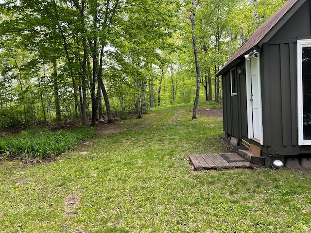 32074 315th Pl, Glen Twp, MN 56431 - view of green lawn featuring entry steps