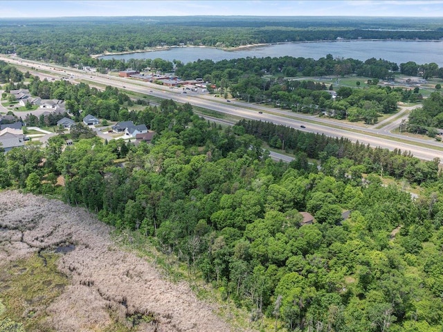 5863 Foley Rd, Baxter, MN 56425 - aerial view of property and surrounding area with a large body of water