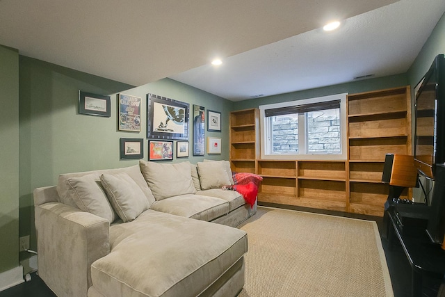 1241 Cedar Lake Rd S, Minneapolis, MN 55416 - living area featuring recessed lighting