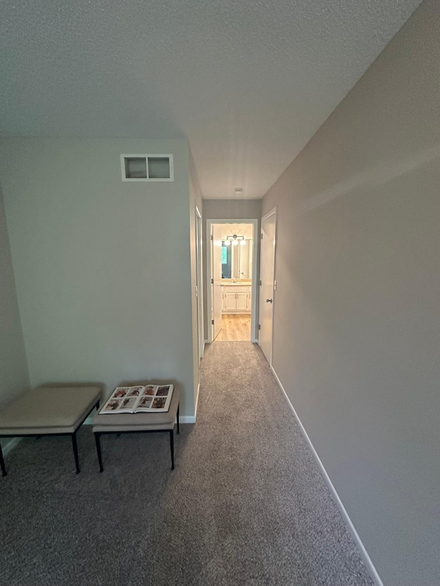691 85th Ln NW Unit 1, Coon Rapids, MN 55433 - hall featuring carpet floors and baseboards
