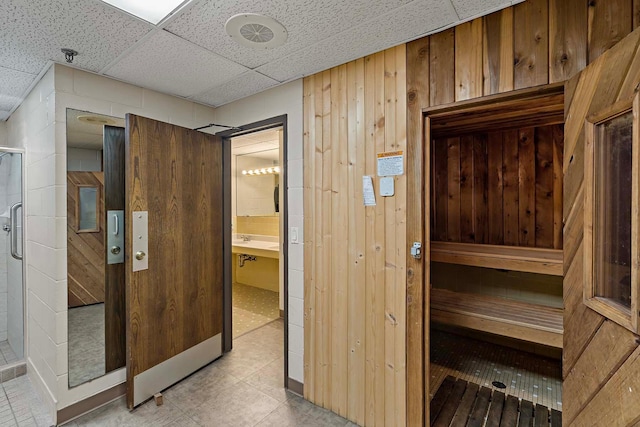 9700 Portland Ave S Unit 334, Bloomington, MN 55420 - sauna with wooden walls