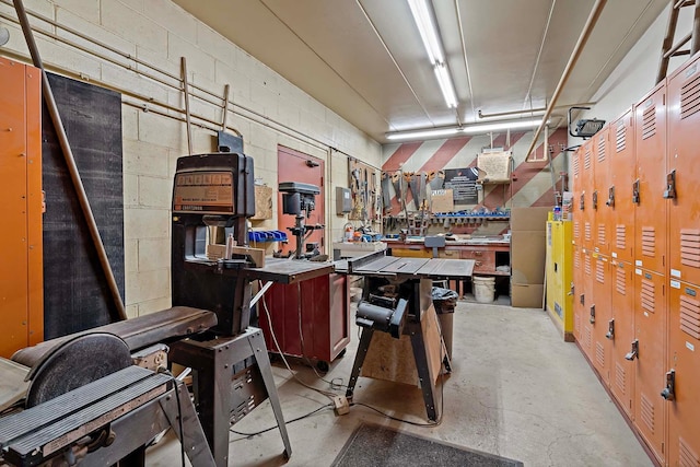 9700 Portland Ave S Unit 334, Bloomington, MN 55420 - below grade area featuring concrete block wall