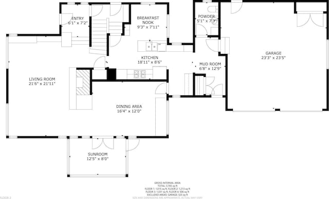 2022 Summit Ave, Saint Paul, MN 55105 - floor plan / room layout