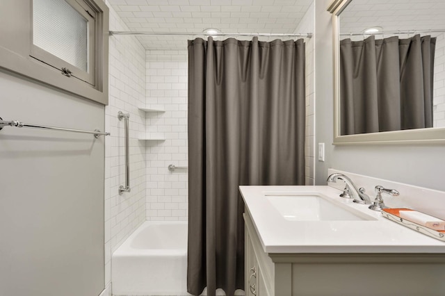 2022 Summit Ave, Saint Paul, MN 55105 - full bath featuring vanity and shower / bath combo