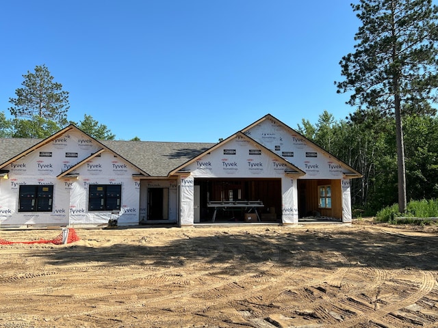 16908 Piper Ln, Brainerd, MN 56401 - property under construction featuring a shingled roof and an attached garage