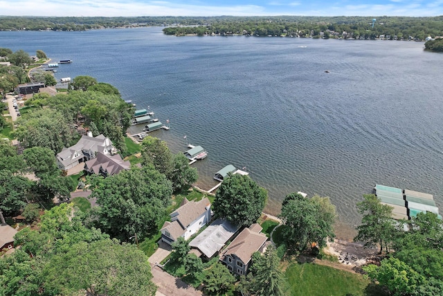 475 Lakeview Ave, Tonka Bay, MN 55331 - aerial view of property and surrounding area featuring a nearby body of water