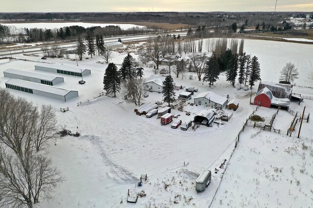 49892 285th Ave, Staples, MN 56479 - view of snowy aerial view