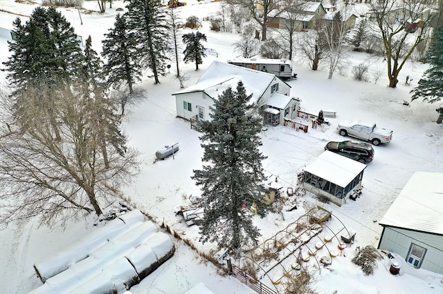 49892 285th Ave, Staples, MN 56479 - view of snowy aerial view