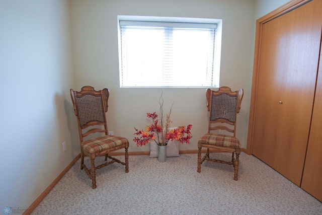 1010 4th Ave NE, Dilworth, MN 56529 - living area featuring carpet flooring and baseboards