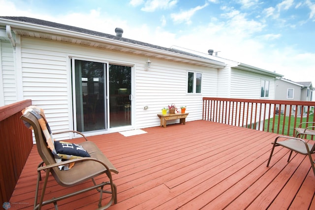 1010 4th Ave NE, Dilworth, MN 56529 - view of deck