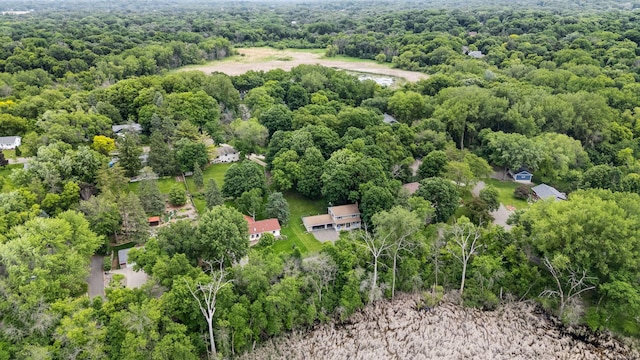 3933 Dartmouth Dr, Minnetonka, MN 55345 - drone / aerial view of a heavily wooded area