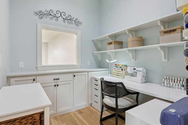 1432 25th St, Saint Joseph Twp, WI 54082 - home office featuring light wood finished floors