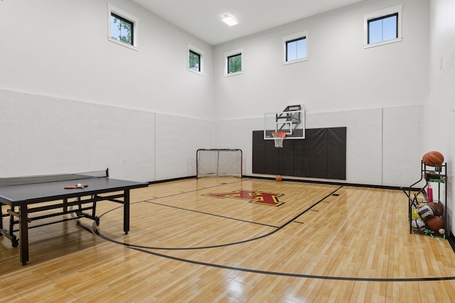 1432 25th St, Saint Joseph Twp, WI 54082 - view of basketball court with basketball court and healthy amount of natural light