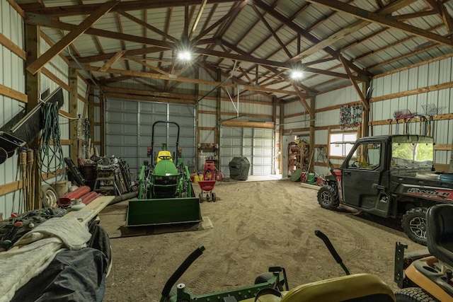 23725 240th Ave, Aurdal Twp, MN 56537 - garage with metal wall