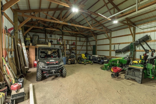 23725 240th Ave, Aurdal Twp, MN 56537 - garage with metal wall