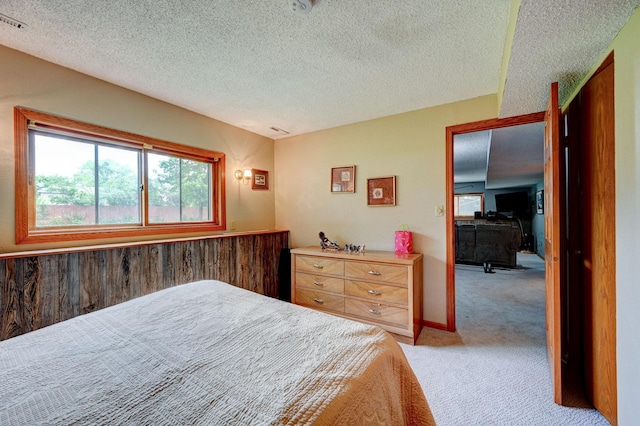 106 4th Ave NW, Rice, MN 56367 - bedroom with light carpet and a textured ceiling