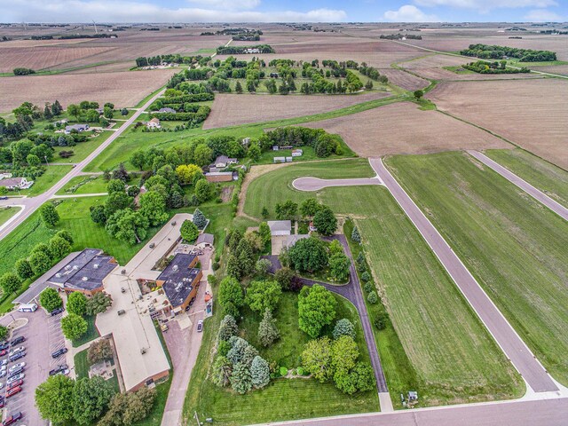 102 Walnut Ave, Luverne, MN 56156 - aerial view of property and surrounding area with rural landscape and abundant farmland