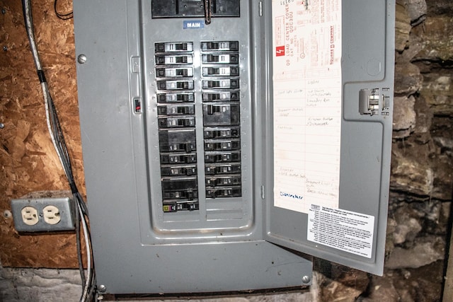 808 Franklin Ave, Wabasha, MN 55981 - utility room with electric panel