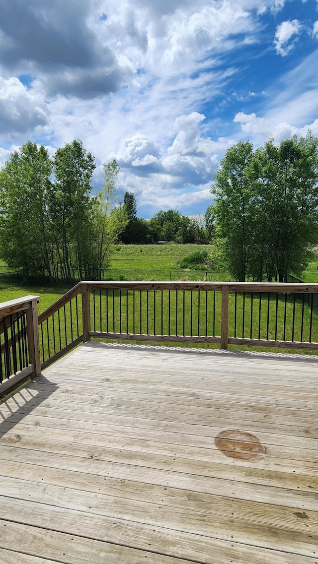 5687 Prosper Ave NW, Rochester, MN 55901 - view of deck