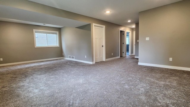 5687 Prosper Ave NW, Rochester, MN 55901 - empty room with carpet floors, baseboards, and recessed lighting