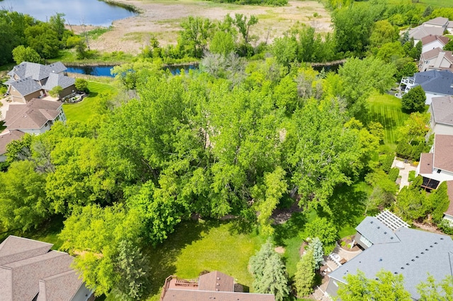1469 Sherman Lake Rd, Lino Lakes, MN 55038 - aerial view of residential area featuring a nearby body of water