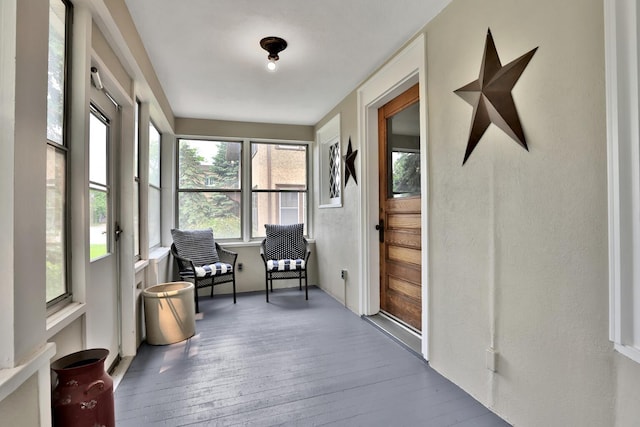 1807 Minnehaha Ave W, Saint Paul, MN 55104 - sunroom / solarium with hardwood / wood-style floors
