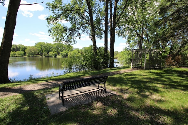 3249 Zane Ave N, Crystal, MN 55422 - view of property's community with a water view and a yard