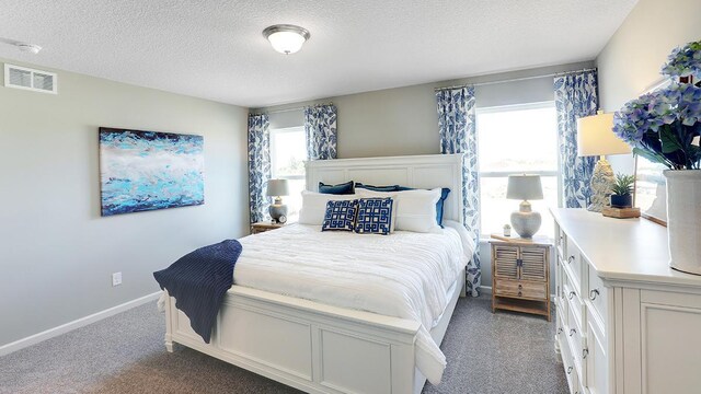 5200 Mustang Dr S, Woodbury, MN 55129 - carpeted bedroom with a textured ceiling and baseboards