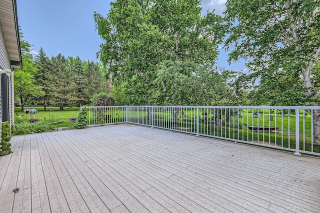 14890 Country Rd, Rogers, MN 55374 - deck with a yard