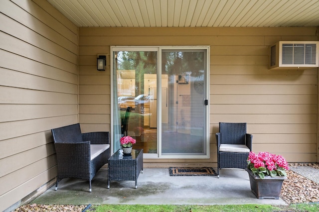 2220 Ridge Dr Unit 16, Saint Louis Park, MN 55416 - property entrance with a wall mounted air conditioner