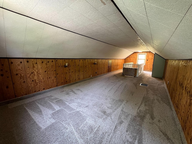 2619 2nd Ave W, Hibbing, MN 55746 - bonus room with wooden walls, carpet floors, and lofted ceiling