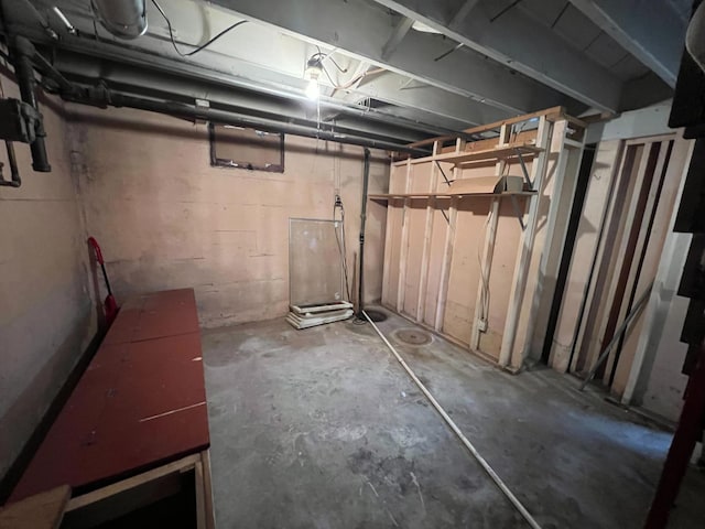 2619 2nd Ave W, Hibbing, MN 55746 - view of unfinished basement