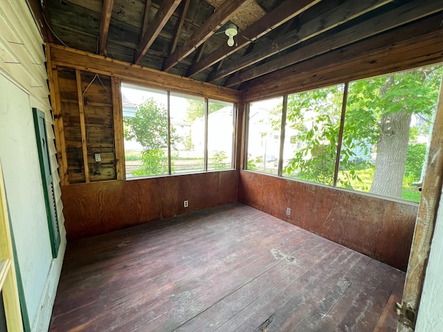 2619 2nd Ave W, Hibbing, MN 55746 - unfurnished sunroom with hardwood / wood-style flooring