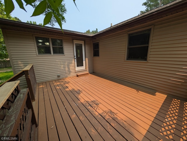 353 44th Ave NW, Powers Twp, MN 56435 - view of deck