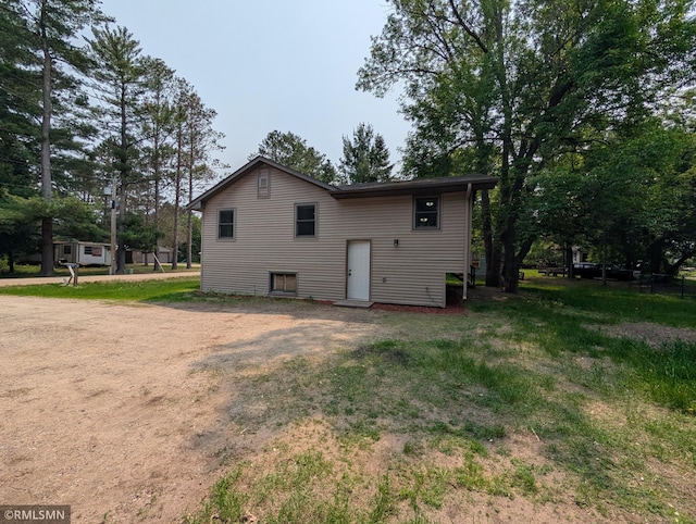 353 44th Ave NW, Powers Twp, MN 56435 - view of back of house