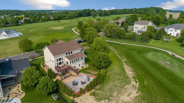 1900 Legacy Dr, Faribault, MN 55021 - bird's eye view of a local golf course and a tree filled landscape