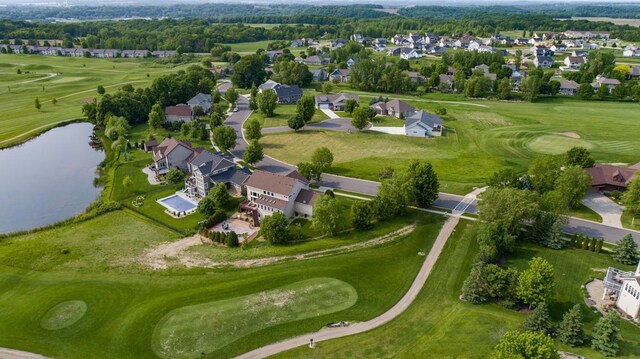 1900 Legacy Dr, Faribault, MN 55021 - aerial view of property and surrounding area featuring a golf club, nearby suburban area, and a nearby body of water
