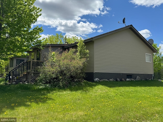 26612 State Highway 47, Aitkin, MN 56431 - view of home's exterior with a yard