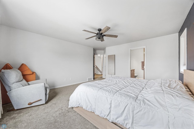 934 31st Ave W, West Fargo, ND 58078 - carpeted bedroom featuring baseboards and ceiling fan