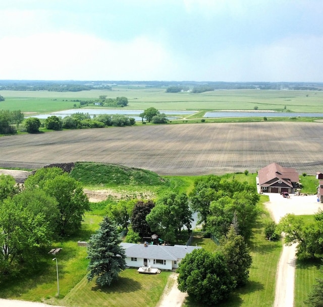 6014 6th St, Lake Park, MN 56554 - aerial view of sparsely populated area featuring large plots for crops