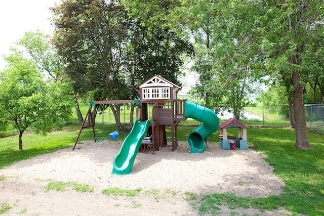 6014 6th St, Lake Park, MN 56554 - view of jungle gym