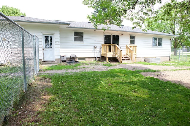 6014 6th St, Lake Park, MN 56554 - back of property featuring central AC