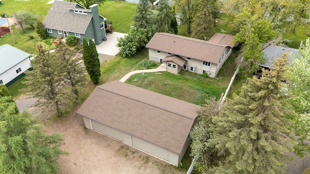 51470 Rush Lake Trl, Nessel Twp, MN 55069 - view from above of property
